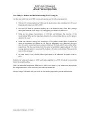 Oaktree case study.  Jindal School of Management The University of Texas at D...