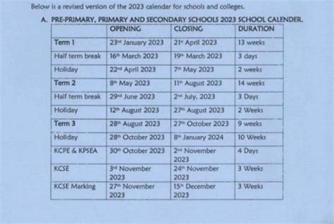 Oakwood High School - Term Dates & School Holidays