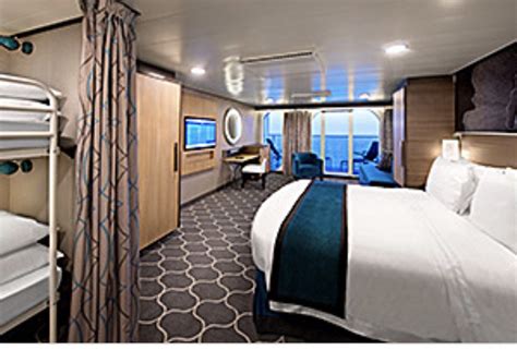 All the info you need on Oasis of the Seas cabins with Royal Caribbean. Easily find all the details for your cruise holiday: images, stats and their relevant deck plans. ... Ultra Spacious Ocean View. Minimum cabin size: 271 sq.ft. Deck 11 . more info Ocean View. Minimum cabin size: 179 sq.ft. Deck 3, Deck 7 .... 