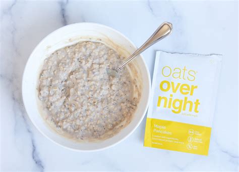 Oats overnight review. Instructions. OATS: To a small bowl add almond milk, pumpkin purée, almond butter, chia seeds, maple syrup, pumpkin pie spice, and vanilla and stir with a spoon to combine. Add oats and stir a few more times. Get two small mason jars or small bowls with lids, and divide the oats equally between them. 