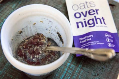Oats overnight reviews. ZERO MORNING PREP - Mix one pack of Oats Overnight with your choice of milk substitute (or traditional milk) the night before and place in the fridge so you can grab and go in the morning. Ditch the spoon and enjoy this premium oatmeal directly from the BlenderBottle (sold seperately), perfect for your morning commute. 