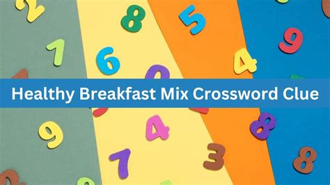 Oaty Breakfast Mix - Crossword Clue Answers - Crossword Solver