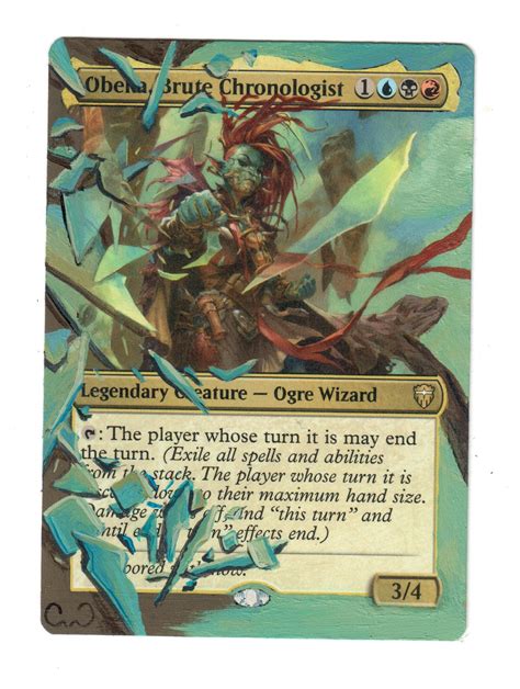 Obeka brute chronologist. Nekusar, the Mindrazer. Legendary Creature — Zombie Wizard (2/4) At the beginning of each player's draw step, that player draws an additional card. Whenever an opponent draws a card, Nekusar, the Mindrazer deals 1 damage to that player. 8.7 /10. 