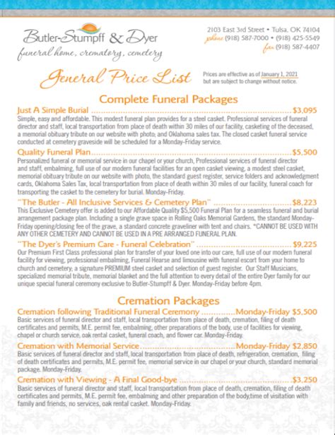 Obituaries tulsa.  View upcoming Tulsa area funerals.  General Price List Butler-Stumpff...