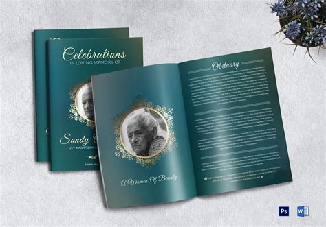 Obituary booklet