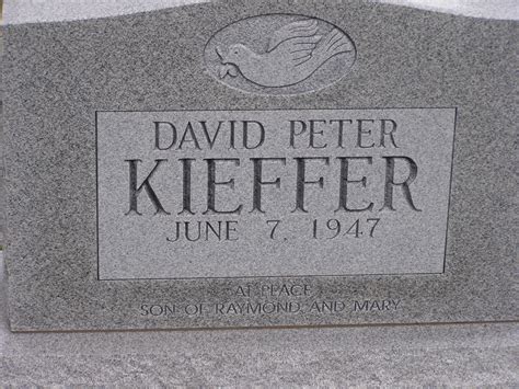 Obituary information for David Peter Kieffer - Keepes Funeral …