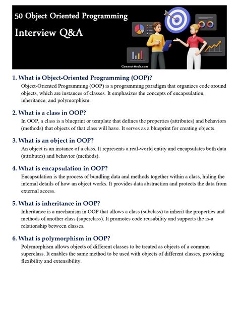Object Oriented Programming Interview Questions And Answers