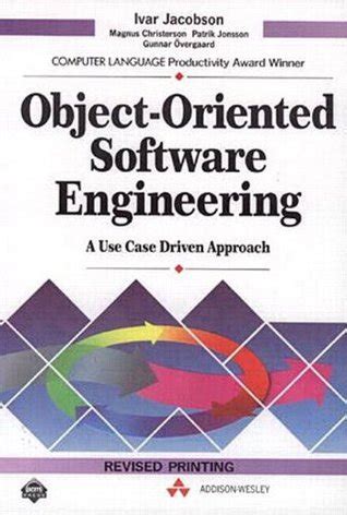 Object Oriented Software Engineering A Use Case Driven Approach