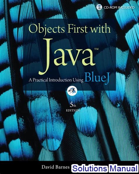 Object first with java 5th solutions manual. - Siglo 21 capítulo 7 guía de estudio.