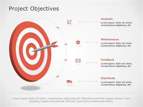 Objectives Slide Template