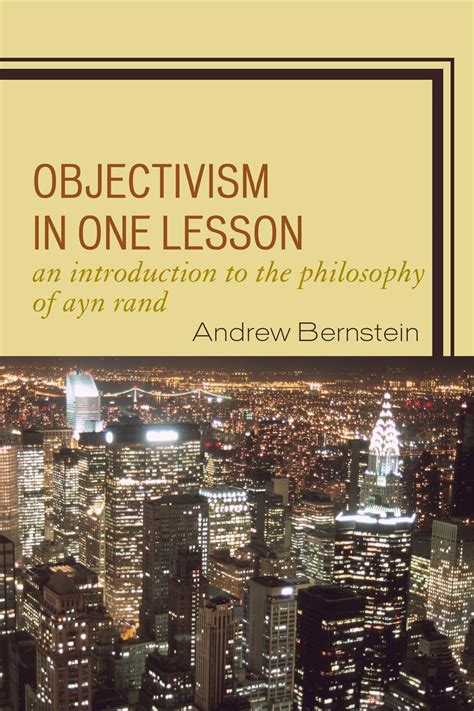 Objectivism in One Lesson: An