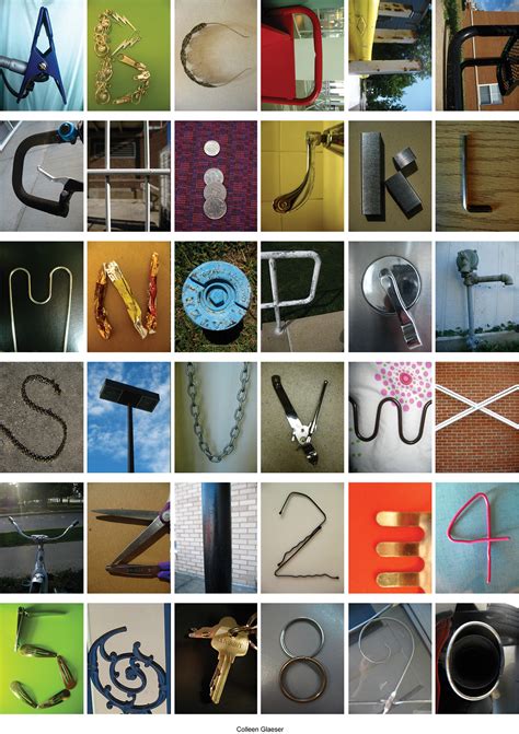 Objects That Look Like Letters