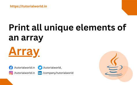 Objects of an array is called as.  In this tutorial, we will learn how to print...