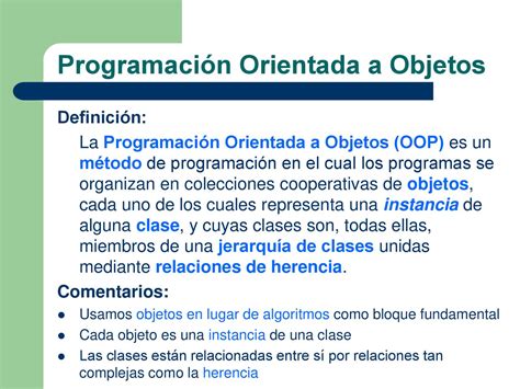 Objeto Java (OOP) -El método revisar y profundizar