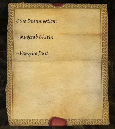 Oblivion cure disease potion. Things To Know About Oblivion cure disease potion. 
