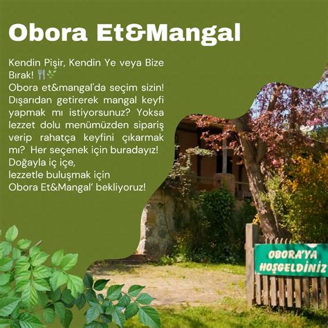 Obora Et & Mangal Bahçesi – Tamamen Doğal Köy Kahvaltısı.