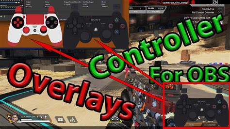 Obs controller.  Controller overlays are a great way to add additional con...