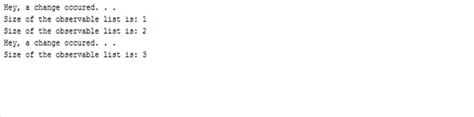 Observablelist java.  Clears the ObservableList and add all the elements passed as var-arg...