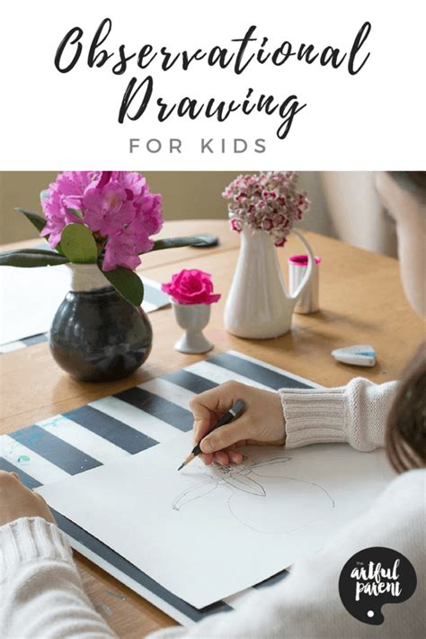 Observational Drawing for Kids and Tips to Get Started
