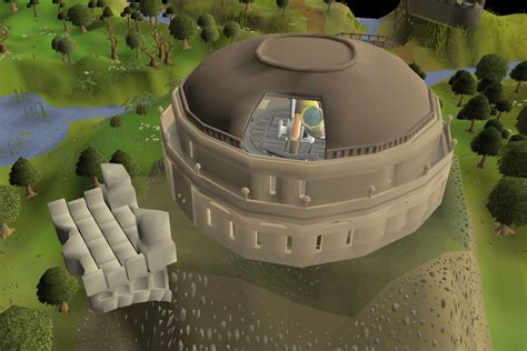 Observatory osrs. Programming details are best left up to the developers. An Evil Dave's book modified version of the Watchtower teleport tablet already teleports you to the hut nearby rather than in the Observatory already, but this suggestion I think would add to the game rather than just moving the teleport location. 