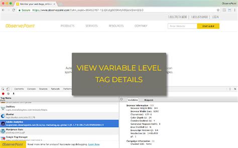 Observepoint chrome extension. TagDebugger for Google Analytics est une extension Chr...