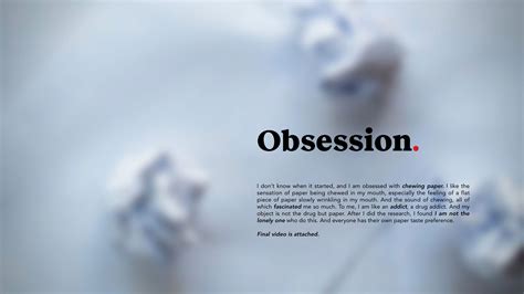 Obsession by Design