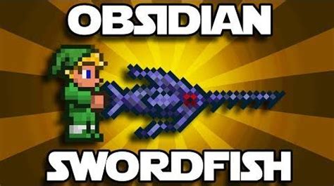 Obsidian Swordfish - Terraria Wiki