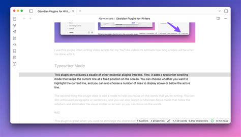 Obsidian plugins for writers.  Easy installation + zero-setup Harper checks your writing ...