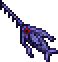 Swordfish. Not to be confused with the Hardmode-exclusive Obsidian Swordfish, another spear which is obtained through fishing. Animation of the Swordfish. Note its piercing abilities. The Swordfish is a spear obtainable through fishing in the Ocean biome . Its best modifier is Godly or Demonic.. 