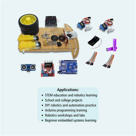 Obstacle avoiding robot arduino.  Multipurpose Arduino Robot Kits Best f...