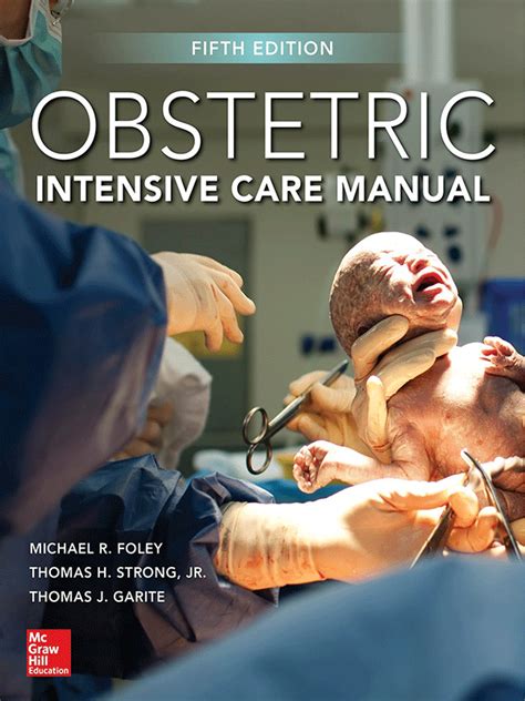 Full Download Obstetric Intensive Care Manual By Michael R Foley