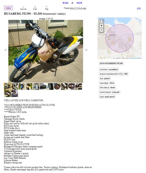 Oc craigslist motorcycles. Things To Know About Oc craigslist motorcycles. 