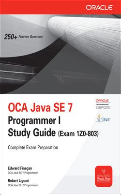 Oca java se 7 programmer i study guide exam 1z0 803 2nd edition. - Toyota ipsum car 2003 manual free.