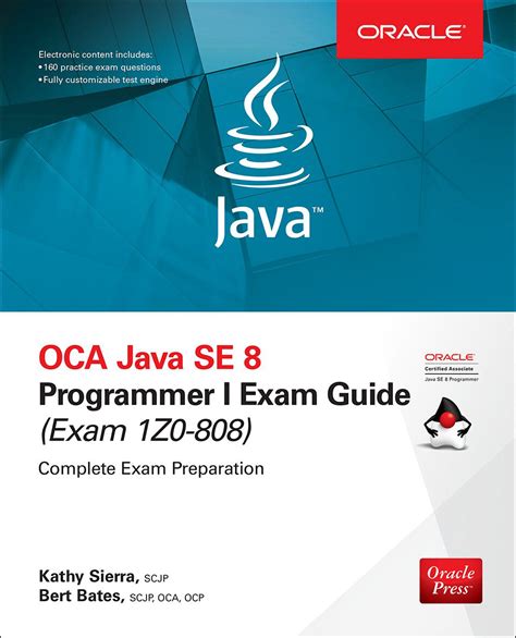 Oca java se 8 programmer i study guide exam 1z0 808 by edward finegan. - System dynamics control 3rd solution manual.