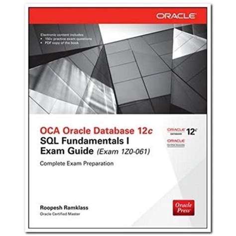 Oca oracle database 12c sql fundamentals i exam guide exam. - Grow or die the good guide to survival gardening.