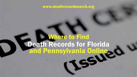 Ocala florida death records obituaries.  Social Security Numbers held by th...