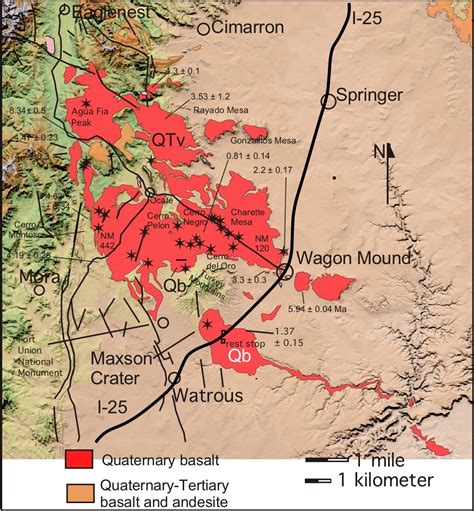 Ocaté Volcanic Field New Mexico Museum of Natural …