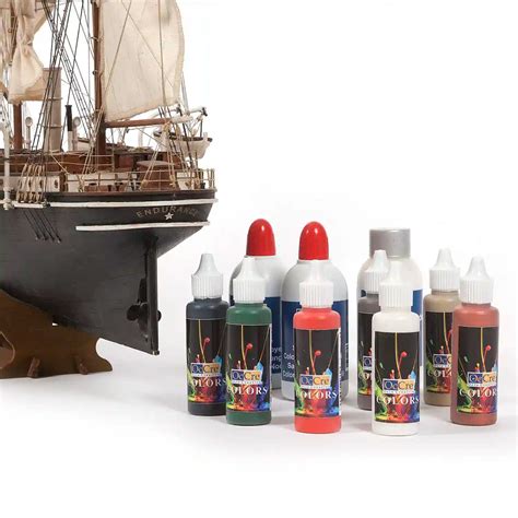 Occre Sir Ernest Shackleton HMS Endurance Acrylic Paint Set - 18 …