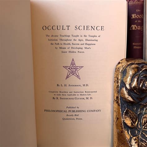 Occult Science or Hidden Forces
