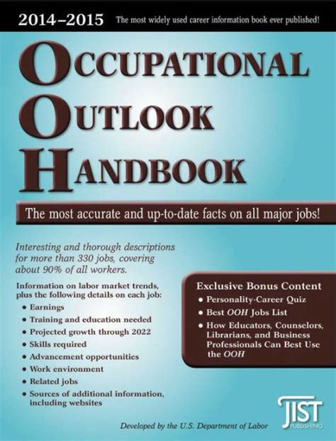 Occupational Outlook Handbook 2014 2015