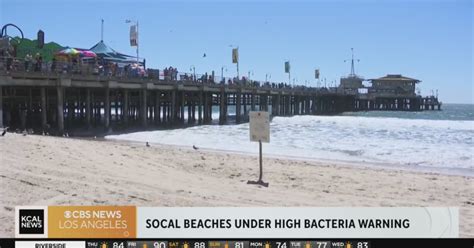 Ocean Water Use Warning Issued for L.A. County Beaches