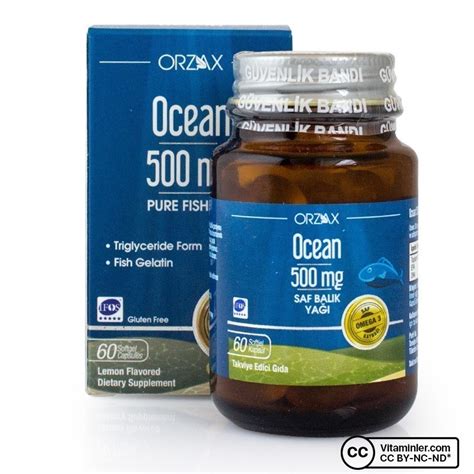 Ocean balık yağı 500 mg