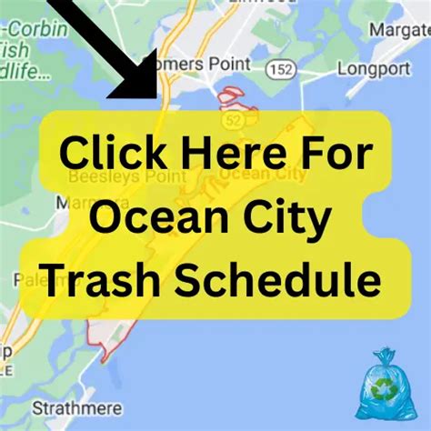 The winter trash and recycling collection schedule is: Monday is south side of 34th to 59th Streets. Tuesday is south side of 17th to north side of 34th Streets. Wednesday is south side of 9th to north side of 17th Streets. Thursday is south side of 3rd to north side of 9th Streets. Friday is Longport Bridge to north side of 3rd Streets.. 