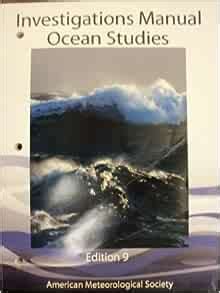 Ocean studies investigations manual 9th edition. - Esquema de una doctrina y praxis para la juventud colorada.