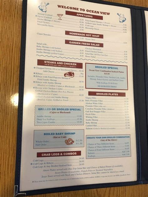Ocean view restaurant lexington nc. Best Seafood in Lexington, NC 27292 - Lou Lou's Seafood, Ocean View Seafood, Skipper's Seafood Restaurant of Thomasville, Shuckin' Shack, Blue Bay Seafood Restaurant - Salisbury, Omega House, The Captain's Table, Ivan's, Mi Cancun, Todd Seafood Mkt. 