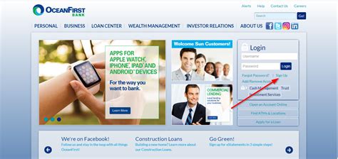 Oceans first bank login. • You will access your accounts via desktop by selecting the Treasury Management login button located at the top of the homepage. • To access OFBCONNECT® - Mobile, look … 