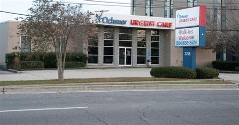 For Ochsner Urgent Care - Metairie, please call 1-504-838-3524. At-