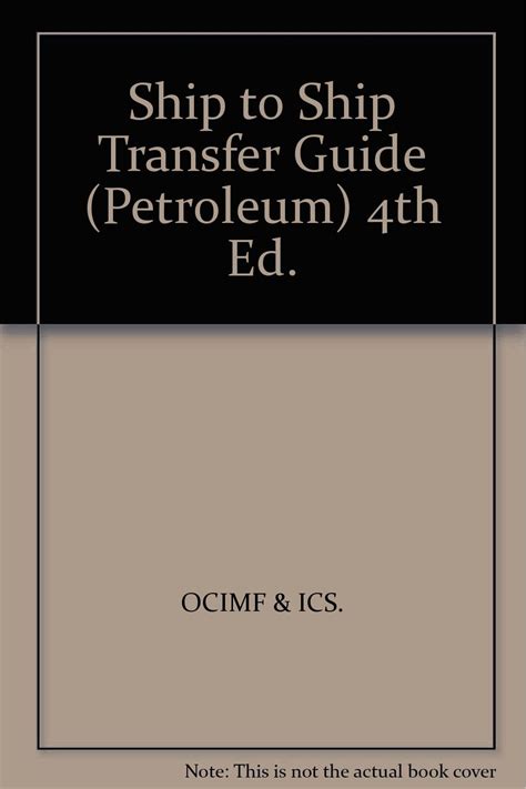 Ocimf ship to ship transfer guide. - Answers macs certification training manual test.
