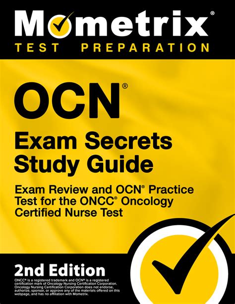 Read Ocn Secrets Study Guide  Your Key To Exam Success By Mometrix Test Preparation