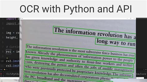 Ocr python. OCR can be used to extract text from images, PDFs, and other documents, and it can be helpful in various scenarios. This guide will showcase three Python … 